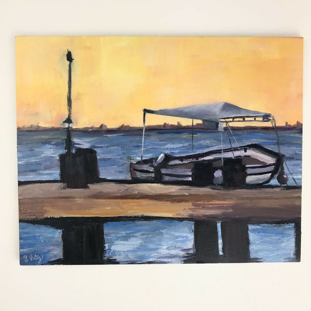 Original Impressionism Oil Painting 8 X 10 Inch